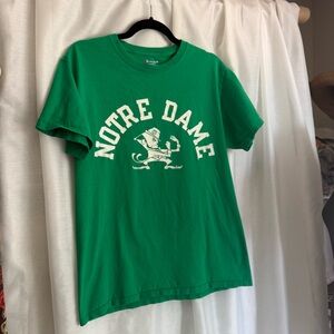 Vintage Green Notre Dame T-Shirt
